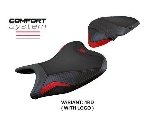 Seat cover ribera - seat, red