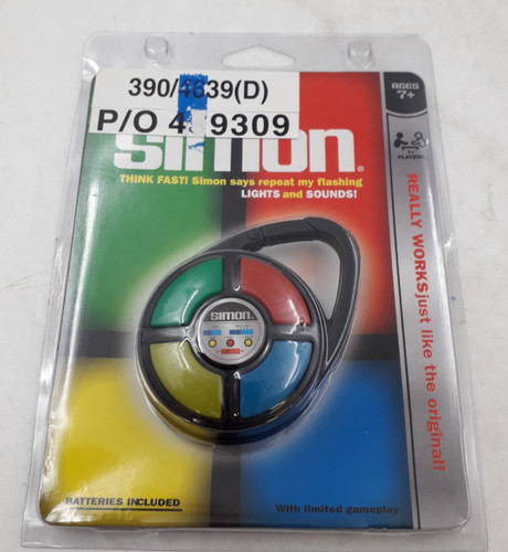 Simon game hasbro travel - simon,