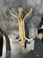 Vintage Brass Coat Rack Hooks