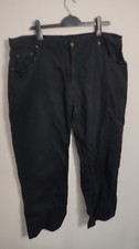 Mens Black Jeans In Size 46