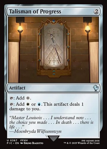 Mtg talisman progress - mtg,