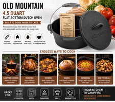 Old Mountain 4.5 Qt Cast Iron