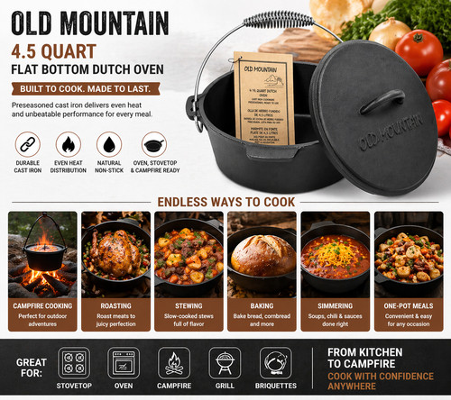 Old mountain cast iron - old,