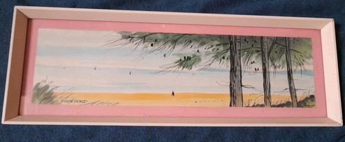 Watercolour mudford 1970s - watercolour,