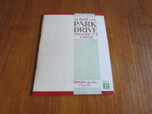 Park drive cigarette card - cigarette,