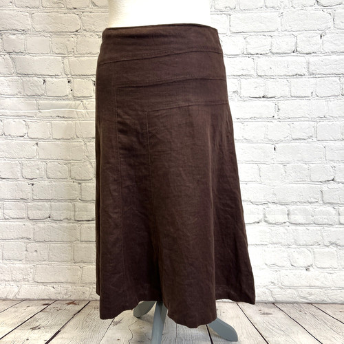 Coast womens skirt dark brown - coast,