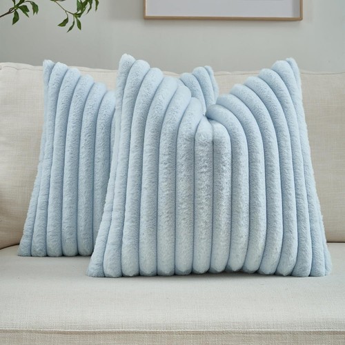 Faux rabbit fur square - faux,