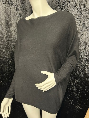 Bnwot black batwing jumper - jumper, one
