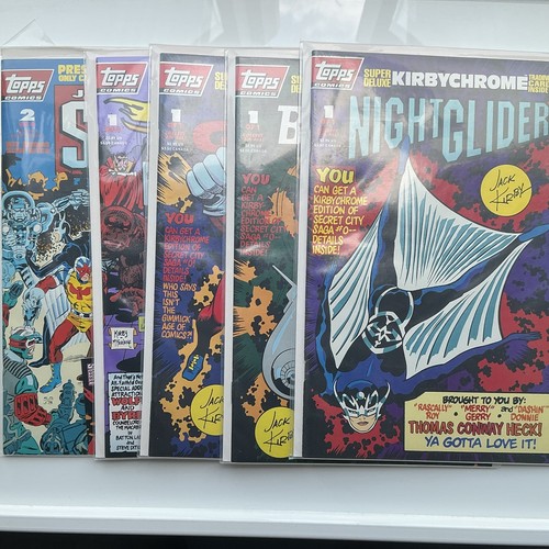 Jack kirby topps comics 5 - comics,