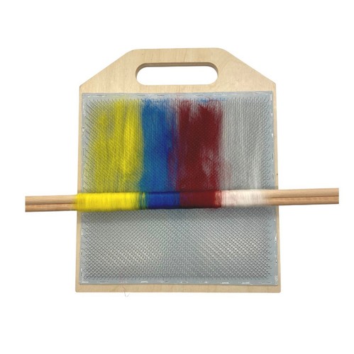Wooden carder set - wooden, fiber