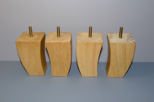 Set wooden legs - 4,