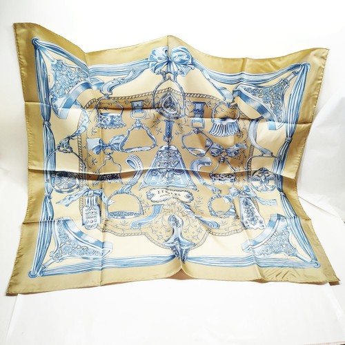 Hermes scarf carre beiges - 90,