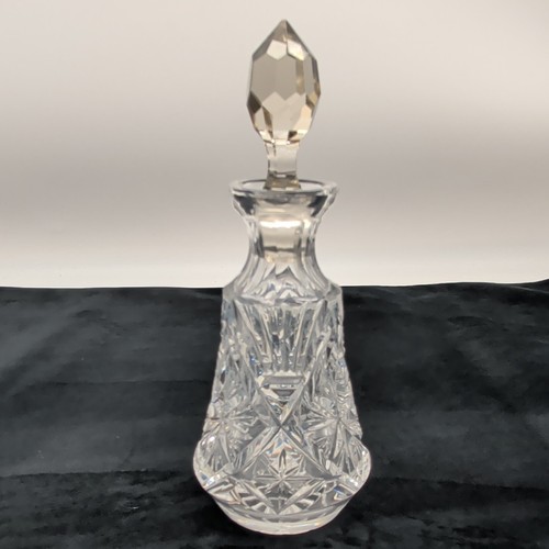 Antique cut glass perfume - cut,