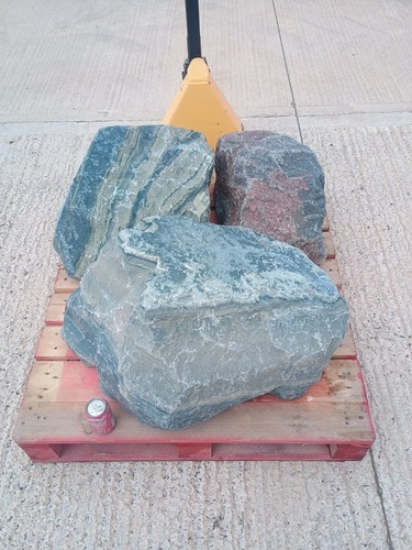 Large granite garden rocks - garden,