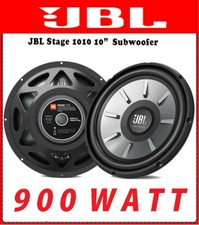 JBL SUBWOOFER 900 WATT STAGE 1010 BASS 25cm 10" BOX SUBWOOFER REFLEX 225W RMS
