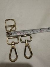 Bag Clasps Lobster Swivel Trigger Clips Snap Hook Split Findings Belt 30 mm