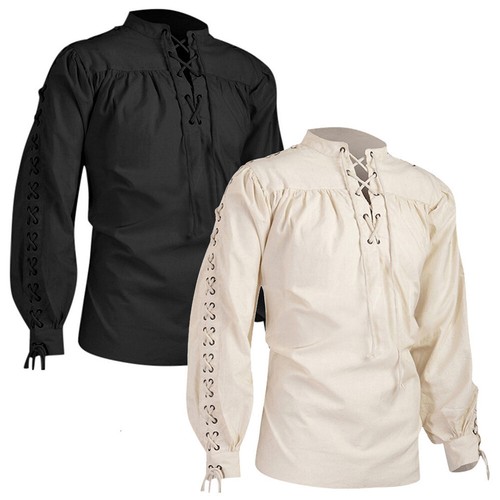 Mens gothic lace collar - mens,