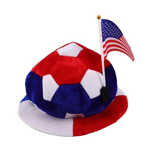 Soccer fan hat plush - ,