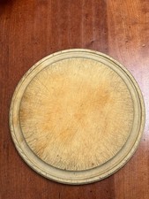 Small Vintage Round Wooden
