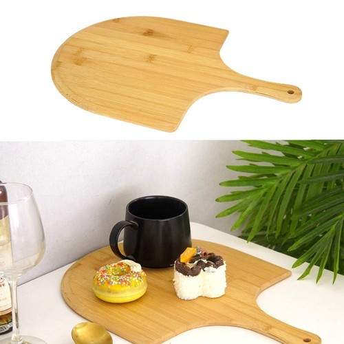 1pc wooden pizza paddle - wooden,