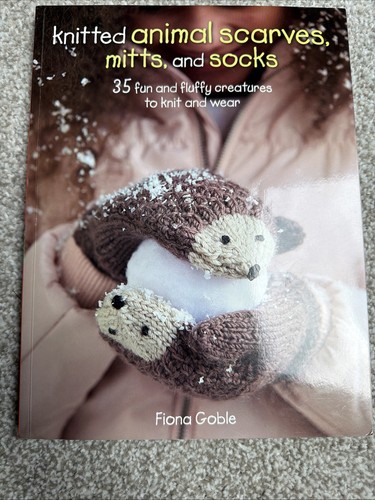 Knitted animal scarves mitts - animal, scarves,