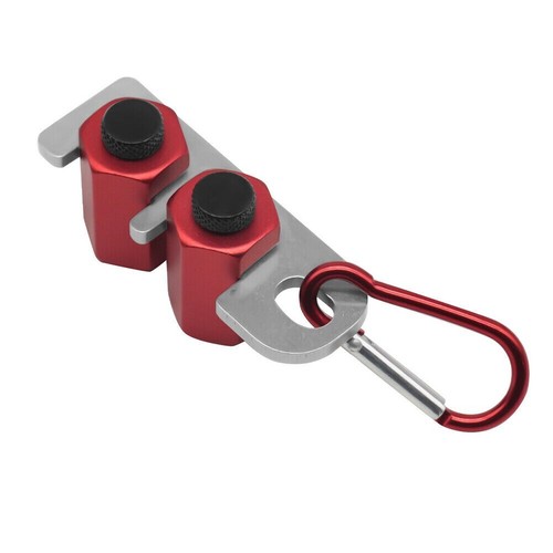 Red aluminum framing square - red,
