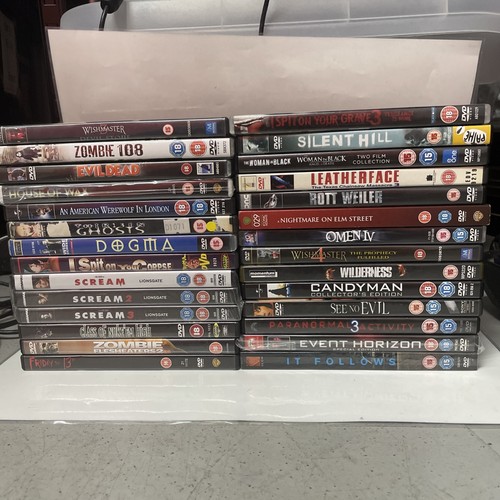 Horror dvd bundle silent - dvd,