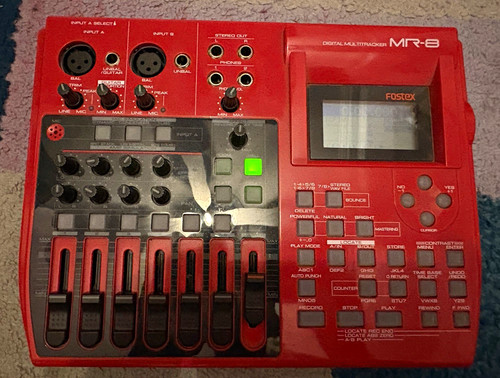 Fostex portable 8 - fostex, mr-8