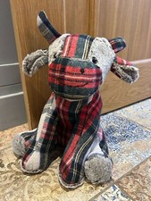 Cow Tartan Print Weighted