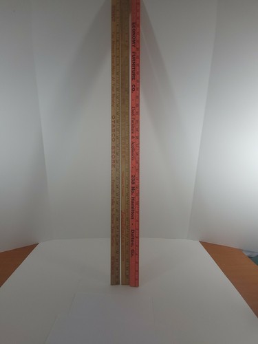 Vintage yard sticks lot - lot, of