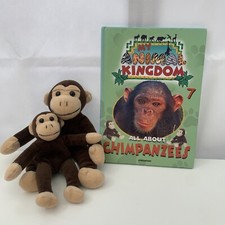My Animal Kingdom: All About Chimpanzees, 2 toys, hardcover book included