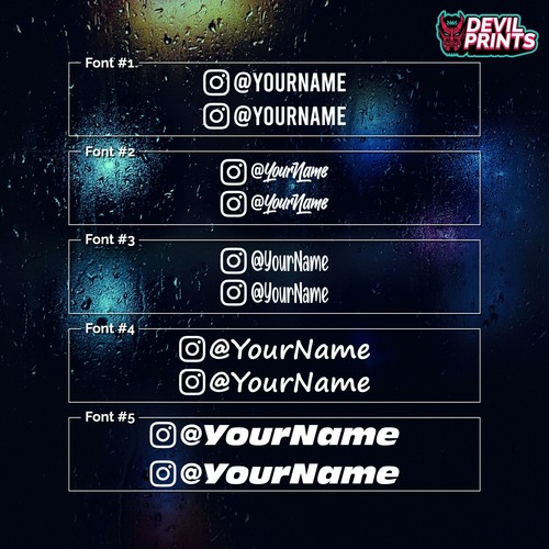 Instagram personalised - 2,