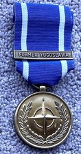 Nato service medal clasp - nato,