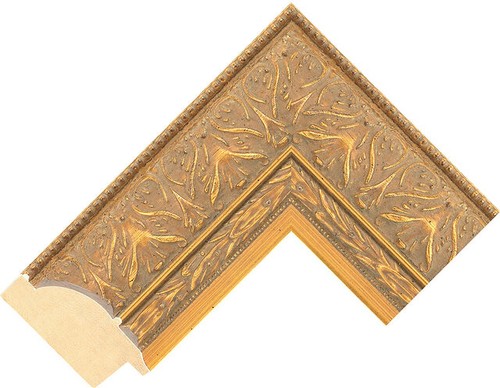 63mm wide gold dome wood - wide,