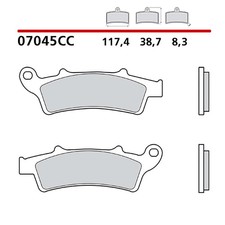 BREMBO FRONT BRAKE PADS KIT