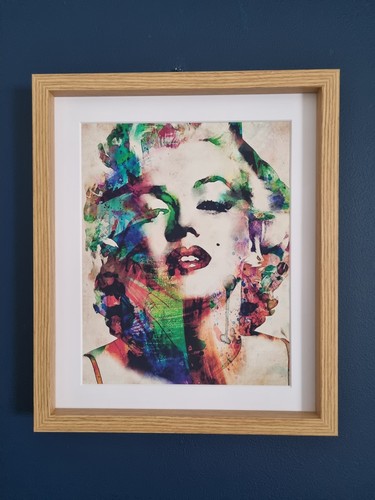 Pop art framed print marilyn - framed,