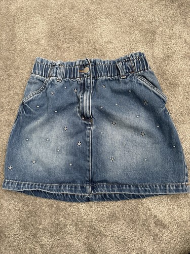 Girls denim skirt - ,, embroidery