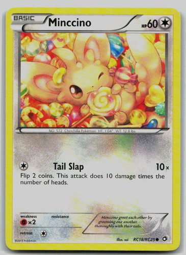 Minccino rc18 rc25 holo common - rc18/rc25,