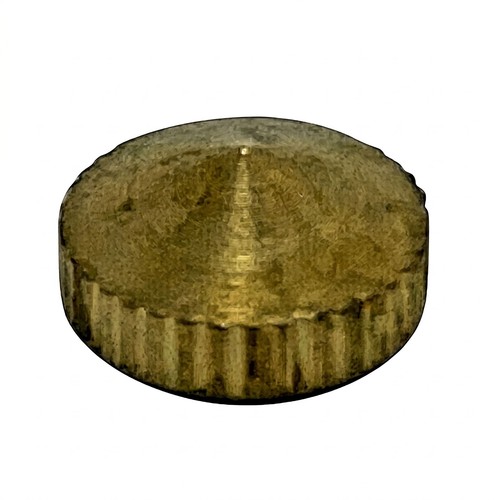 Gold closed end fixing nut - end, for