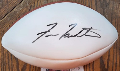 Nice autographed vikings fran - nice,