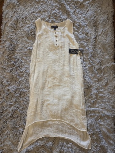 Saloos ivory summer dress - ivory,