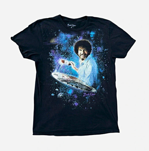 Bob ross space graphic print - ross,