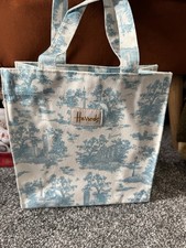 Harrods Blue  Toile Fabric
