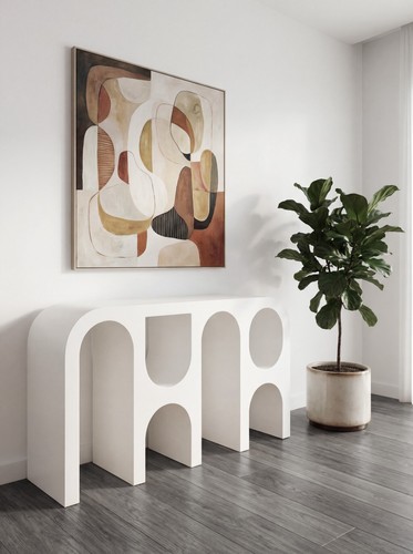 Capriana console table white - capriana,