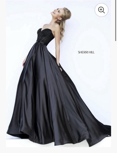 Sherri hill line - gown, black