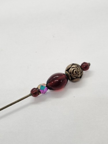 Vintage amethyst purple - amethyst, bead