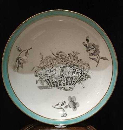 New hall saucer dish 1800 - saucer, dish.