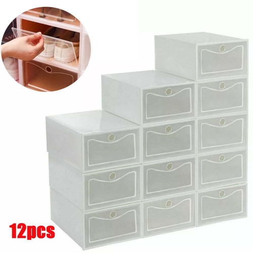 12pcs shoe box storage - shoe,