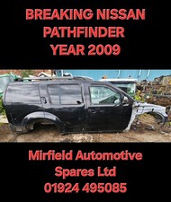 Nissan Pathfinder Drivers Door Wing Mirror Black Chrome R51 4X4 BREAKING 