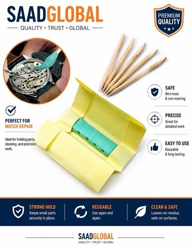 Watch movement cleaning clay - watch,
